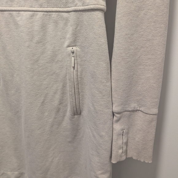 Athleta Heathered Sans Power Down Long Sleeve Dress Size Small - Picture 5 of 6